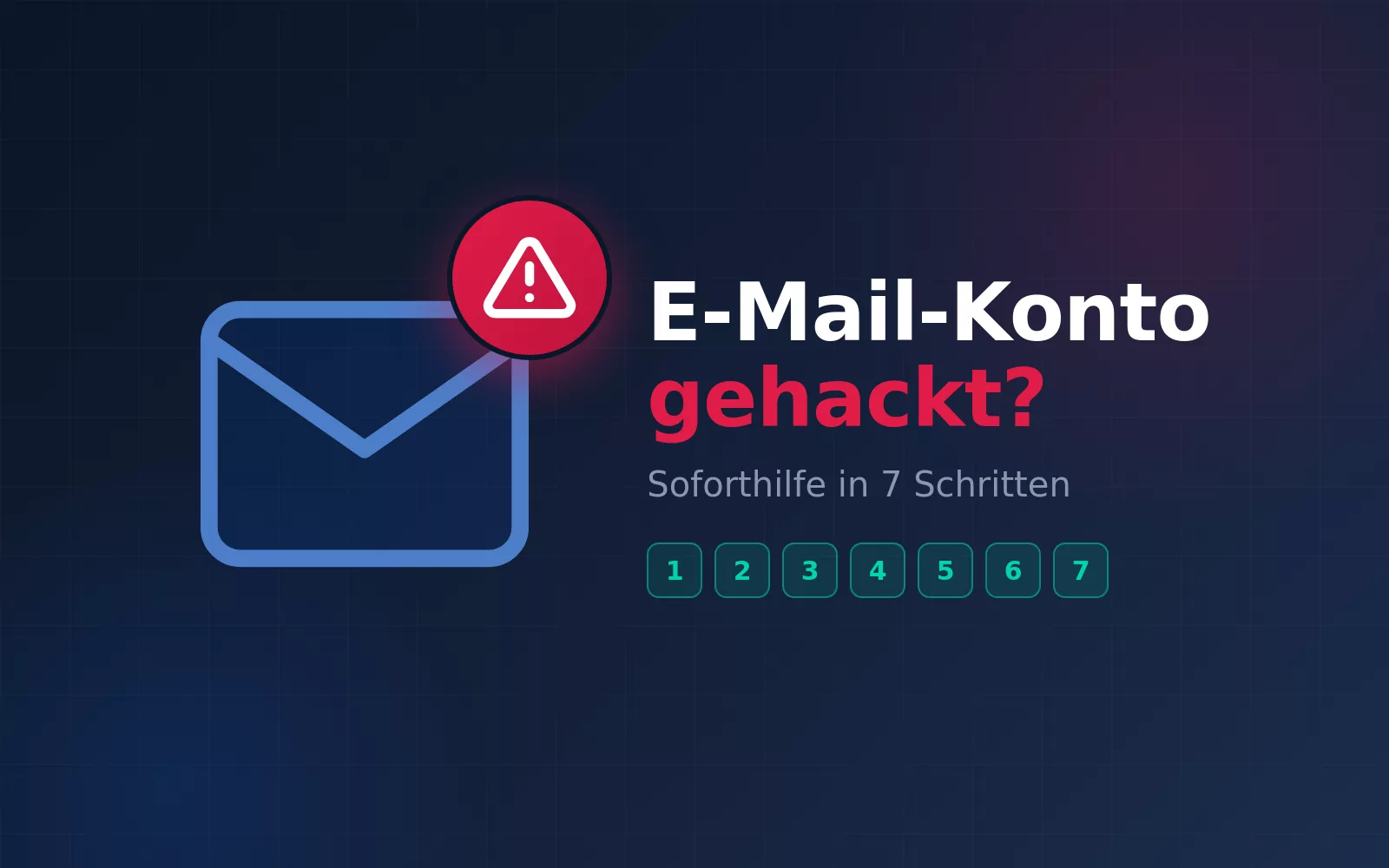 E-Mail-Konto gehackt? Soforthilfe in 7 Schritten