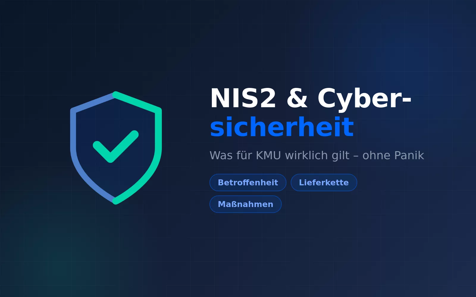 NIS2 & Cybersicherheit für KMU