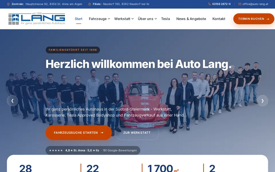 Website-Referenz: Auto Lang
