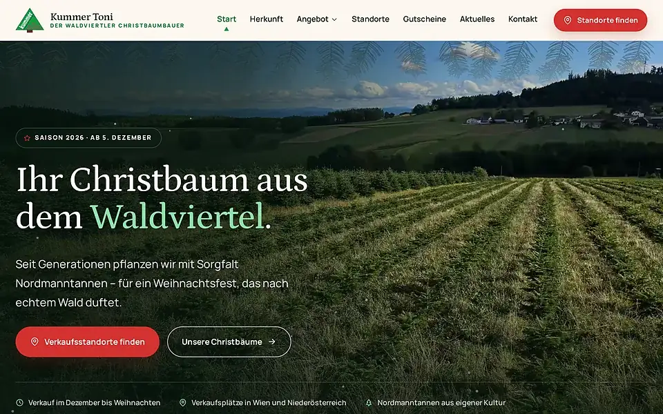 Website-Referenz: Kummer Toni