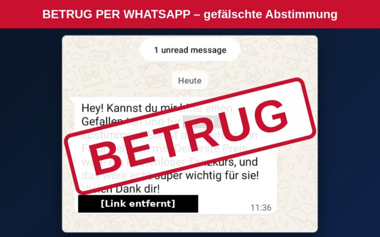 Warnung: WhatsApp-Bitte „für die Tochter von Freunden abstimmen“ ist Betrug